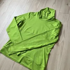NIKE ライムグリーン 長袖シャツ　L sizeのサムネイル