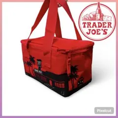 ケ*イ様 新品 Trader Joe's トレジョ ミニ保冷バッグ 赤 新発売