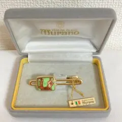 ムラーノ ベネチアンガラス　ゴールド　ネクタイピン　GLASS　MURANO