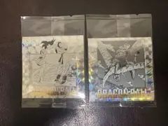 ドラゴンボール40周年記念 シールウエハースシール２枚