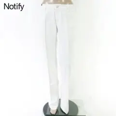 新品 ノティファイ Notify ホワイトデニム 27 LPT3633 Mサイズ