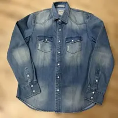 ナノユニバース　デニムシャツ