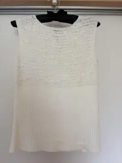 LANVIN ノースリーブニット 38のサムネイル