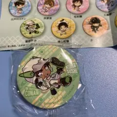 名探偵コナン 隻眼の残像　くら寿司　ビッくらポン　缶バッジ　服部平次　ガチャ