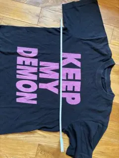 MONEY SEX 888 マニセ　KEEP MY DEMON Tシャツ　短丈