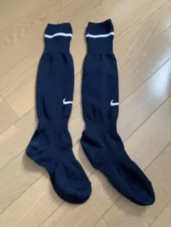 NIKE サッカーソックス ネイビー 紺　21cmのサムネイル
