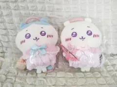 【タグ付き】ちいかわ　ハチワレ　てんしとあくま　てんし　ぬいぐるみマスコット