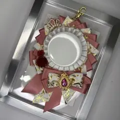 【痛ロゼット】 ロゼット ピンク 赤 レッド ゴールド 金 ホワイト 白