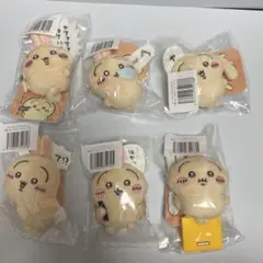 ちいかわ　うさぎだらけくじ E賞　ぬいぐるみバッジ　6個セット