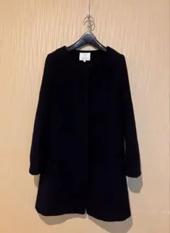 【11/9本日限定価格】BEAUTY&YOUTH ネイビー ウールコート