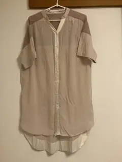 美品！ブージュルード半袖ロングシャツ
