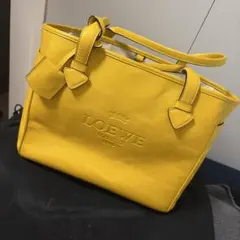 LOEWE トートバッグ イエロー レザーのサムネイル