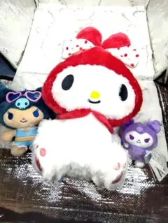 マイメロディ クロミ ぬいぐるみ 3点セットのサムネイル