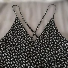 SLOBE IÉNA フラワープリント キャミワンピース