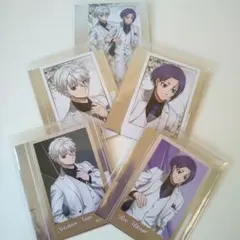 ブルーロック 御影玲王 凪誠士郎 スーツモデル AGF イラストカード5点セット