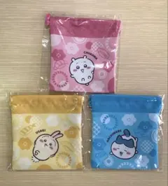 ちいかわ くら寿司 巾着 ちいかわ ハチワレ うさぎ 3点セット