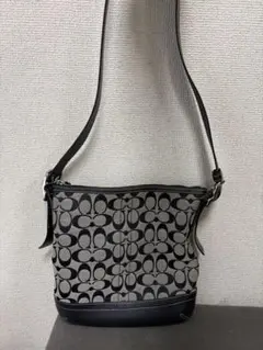 美品】COACH コーチ ショルダーバッグ キャンバス 肩掛け F14146 