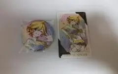 プロセカ 5周年 感謝祭 オーロラ箔押し缶バッジ グリカ 鏡音レン