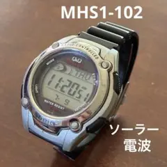 Q&Q SOLAR MATE MHS1-102 電波時計 本体のサムネイル