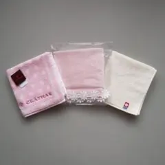 【新品・未使用】クレイサス フランフラン今治タオル タオルハンカチ ３枚セット