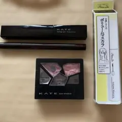 アイシャドウ　マスカラ