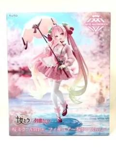 桜ミク AMP+ フィギュア 桜ドレスver.