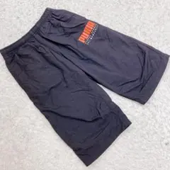 〈 PUMA プーマ 〉ハーフパンツ ブラック 160 ポケットあり 調節紐