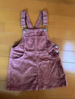 ZARA コーデュロイロンパース ピンク　98