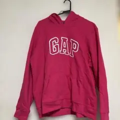GAP ピンク フード付きパーカー XL
