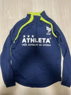 ATHLETA ジャージS ネイビー/ライム　上下セット