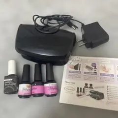 セルフ　ネイル　セット　ジェル　ライト　デコ