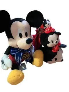 ミニーマウス ツム合わせ3個セット ミッキー　Birthday　ぬいぐるみ保証付