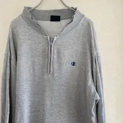 vintage 古着　Champion スウェット　ハーフジップ　菅田将暉