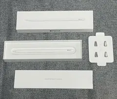 Apple Pencil 第2世代 ホワイト 箱付き+替え芯2本 箱無し値引あり