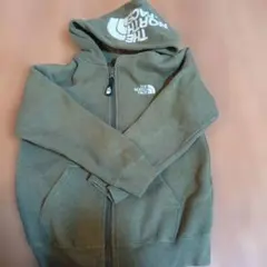 THE NORTH FACE オリーブ ジップアップパーカー