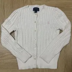 Polo Ralph Lauren ホワイトカーディガン サイズ5
