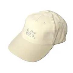 Michael Kors キャップ オフホワイト ワンポイント MK刺繍