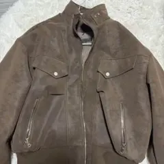 ブラウンレザージャケット