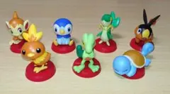 ポケットモンスター旅立ちの３匹　チョコエッグ　７体セット