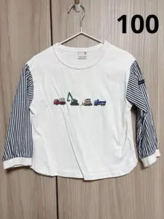 petit main プティマイン 100 トミカ トラック 長袖 カットソー
