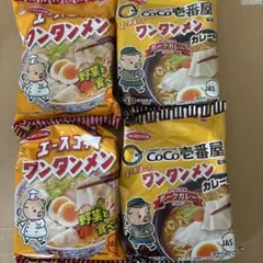 エースコック ワンタンメン 4食のサムネイル