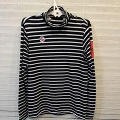 PEARLY GATES パーリーゲイツ　長袖モックネックシャツ　サイズ4