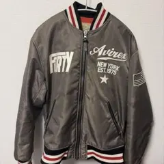 M*y様 Avirex MA-1 フライトジャケット グレー