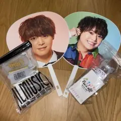 Hey! Say! JUMP うちわ ペンライトセット 【有岡大貴】