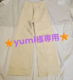 ☆週末SALE☆ZARA ハイウエストホワイトデニム