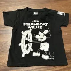 ミッキーマウス スチームボートウィリー Tシャツ 100cm