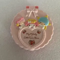 マイメロディー　キキララ　マック　ハッピーセット　小物入れ　コンパクト　サンリオ