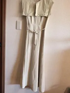 N. Natural Beauty Basic ロングワンピース ノースリーブ