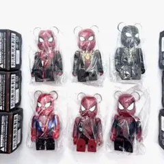 ベアブリック CHASE スパイダーマン 6種コンプ BE@RBRICK