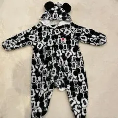 美品♡ミッキー柄ロンパース 50〜70cm アウター